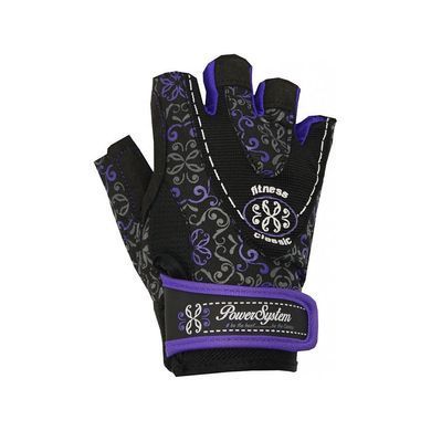 Power System, Рукавички Classy PS 2910 Black-Purple, Чорно-фіолетовий, XS