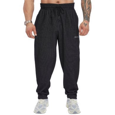 Big Sam чоловічі спортивні штани Loose Fit Luxury PNT1395, чорні (S)