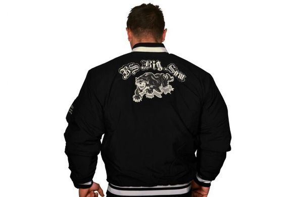 Big Sam, Куртка 4002 для бодібілдингу, чорна, Чорний, XL
