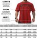 Big Sam, Футболка-Розмахайка (Rag Top Gym T-shirt BGSM 3330-BURGUNDY) Червоний ( M )