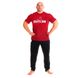 Cutler Nutrition, Футболка Jay Cutler T-shirt Bodybuilding MD7067-1Темно-бордовий  L