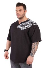 Big Sam, Размахайка 3243 Mens Extreme Eagle Design Rag Top Training T-Shirt M