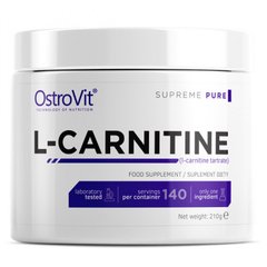 OstroVit, Карнітин 100% L-Carnitine, 210 грамм