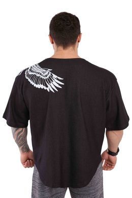 Big Sam, Размахайка 3243 Mens Extreme Eagle Design Rag Top Training T-Shirt ( S )