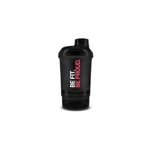 Biotech USA, Шейкер Waterbottle Wave Nano Black, 300 мл