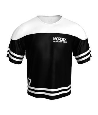 Mordex футболка-розмахайка (Logo Legendary Wear 17) &mdash; чорна ( L )