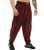 Big Sam, Штаны спортивные зауженные (PNT1378-BLACK&RED) Черный-Красный ( L )