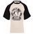 Gorilla Wear, Футболка с удлиненным рукавом (3\4 Logan Oversized T-Shirt Beige/Black) ( L )