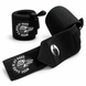 Кистьові бинти GASP Hardcore Wrist Wraps 24&Prime; Black/White, 56 см