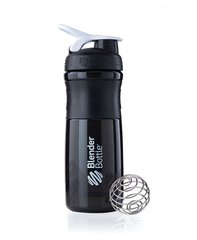 Blender Bottle, Спортивный шейкер-бутылка SportMixer Black/White, 820 мл