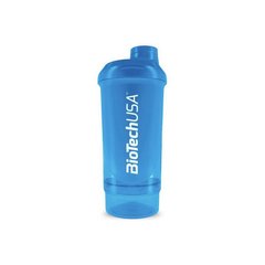Biotech USA, Шейкер Wave+ Compact Shaker 500ml(+150ml) Schocking Blue