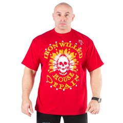 House of Pain, Футболка Iron Willed Long Oversized T-shirt, Красная ( L\XL )