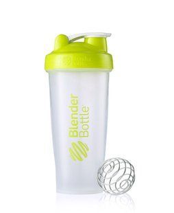 Blender Bottle, Спортивный шейкер Classic Clear/Green, 820 мл