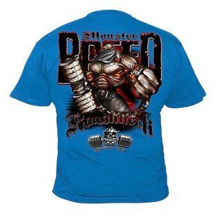 Silberrucken, Футболка MR24 Roughneck Monster Breed голубая