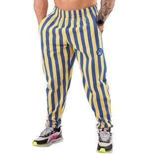 Big Sam, Штани спортивні звужені Mens Loose Fit Sweatpants PNT1349 Сині\Жовті ( XL )