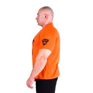 HOP (USA), Футболка Self Made-Iron Willed (MD7487-3), Оранжевая ( L\XL )