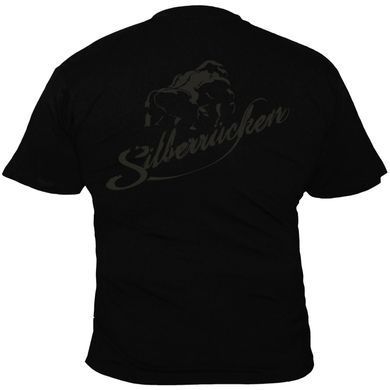 Silberrucken, Футболка Alpha Gorilla T-Shirt schwarz, Чорний, 2XL