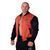 Hard Power College-Jacke &bdquo;Iron Power Wear 81&ldquo; &ndash; Orange/Black (L)
