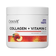OstroVit, Колаген Collagen + Vitamin C, 200 грам, Ананас, 200 грам