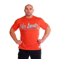 No Limits, Футболка Athlete T-shirt Mens MD7068-1, Коралловый L