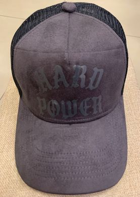 Hard Power(USA), Бейсболка (кепка 5-панельная) с сеткой Hard Logo Cap Grey colour Shades