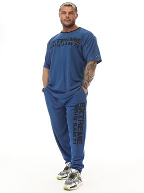 Big Sam, Футболка-Розмахайка (Rag Top Gym T-shirt BGSM 3330-BLUE) Cиній ( XXL )