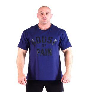HOP (USA), Футболка Self Made-Iron Willed (MD7487-4), Темно Синяя ( XXXL )