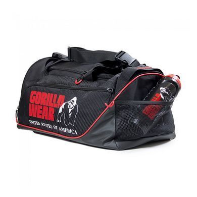 Gorilla Wear Jerome Gym Bag &mdash; Black/Red (чёрно-красная)