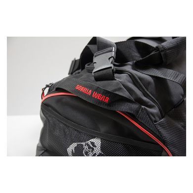 Gorilla Wear Jerome Gym Bag &mdash; Black/Red (чёрно-красная)