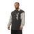 Big Sam, Рубашка теплая (Winter Shirt 5031), Черная\Серая ( M )