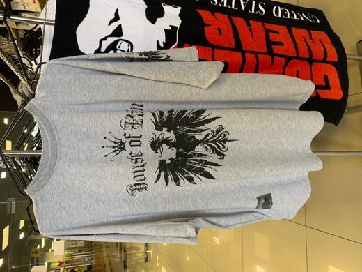 House of Pain, Футболка-Размахайка Dragon (MD7355-1), Серая ( L\XL )