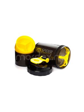 SpiderBottle, Спортивный шейкер Spider Bottle Mini2Go Black/Yellow, 650 мл