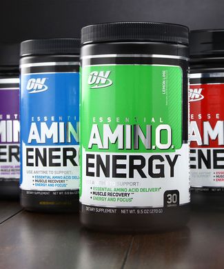 Optimum Nutrition, Бцаа Essential Amino Energy, 270 грамм