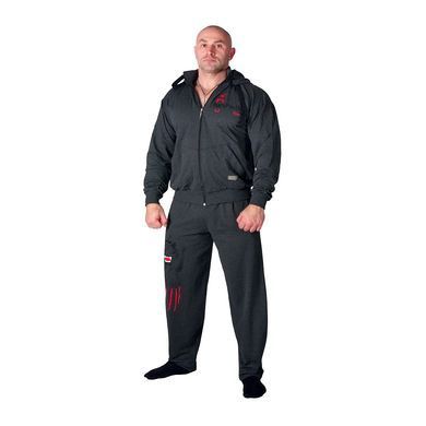 Mordex, Кофта з капішоном на замкові (Black Panther Tattoo Old School) Dark Gray ( M )