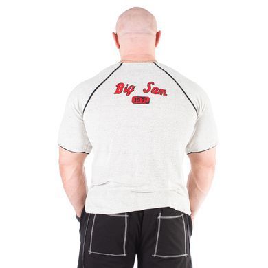 Big Sam, Рубашка (3/4 Sleeve Rib Top 2577), серая ( M )