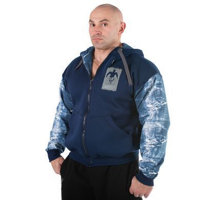 Mordex, Толстовка теплая New Line Euro Gym (MD7444-1), Синяя ( M )