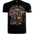 Silberr&uuml;cken T-Shirt &laquo;Gorilla Biker Deal&raquo; (GB78), Frontprint &mdash; Black (L)