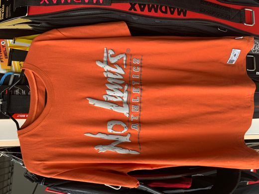 No Limits, Футболка Athlete T-shirt Mens MD7068-1, Коралловый L