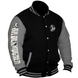 Мужская куртка-бомбер Silberr&uuml;cken College Jacke &ldquo;Lifter&rdquo; SR172 с принтом гориллы &mdash; черная XL