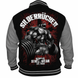 Мужская куртка-бомбер Silberr&uuml;cken College Jacke &ldquo;Lifter&rdquo; SR172 с принтом гориллы &mdash; черная XL