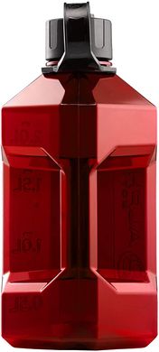 Alpha Designs, Бутылка для воды XXL Water Jug Red/Black, 2400 мл, Красный/черный, 2400 мл