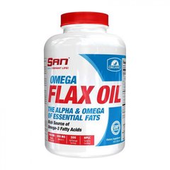 SAN Nutrition, Омега Omega 3-6-9 Flax Oil, 200 капсул