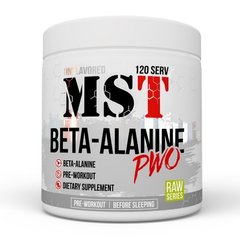MST Sport Nutrition, Бета аланин Beta-Alanine PWO, 300 грамм