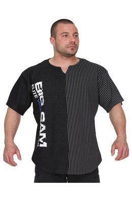 Big Sam, Футболка-Размахайка (Relaxed Fit Training T-Shirt 3247) Серый\Черный ( M )