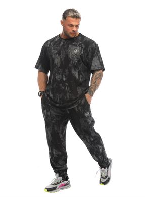 Big Sam, Футболка-Размахайка (Oversize Gym Rag Top T-shirt BGSM 3334) Черный ( M )
