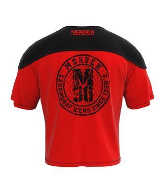 Mordex, Футболка-Розмахайка Rag Top Legendary Wear M-90(MD7565-2) Чорно-Червоний ( L )