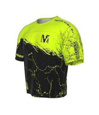 Mordex, Футболка-Розмахайка Rag Top - Legends (MD7094-2) Чорно-салатовий ( XL )