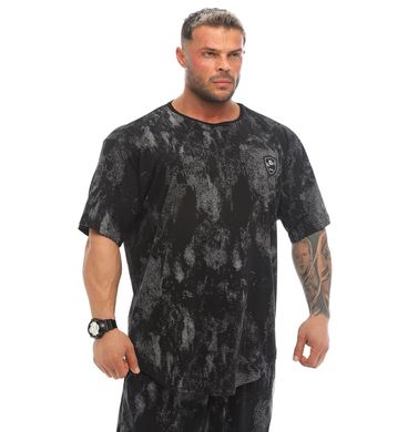 Big Sam, Футболка-Розмахайка (Oversize Gym Rag Top T-shirt BGSM 3334) Чорний ( M )