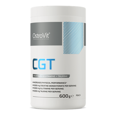 OstroVit, Креатин CGT Creatine Glutamine Taurine, 600 грамм peach