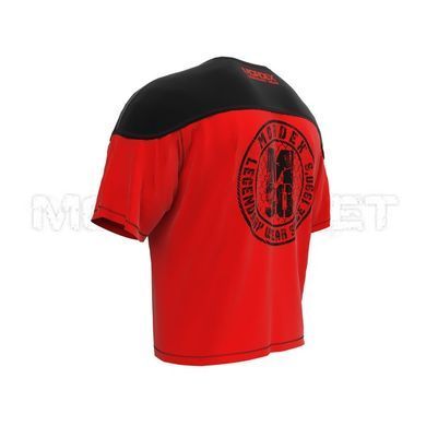Mordex, Футболка-Розмахайка Rag Top Legendary Wear M-90(MD7565-2) Чорно-Червоний ( L )